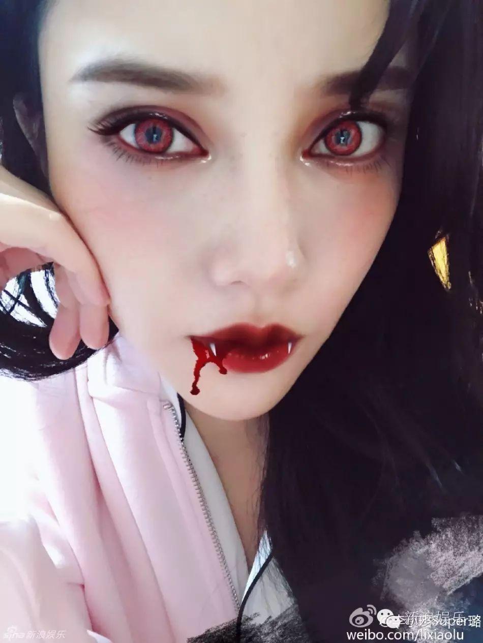 小s扮丧尸baby扮吸血鬼这个万圣节谁cos得最认真