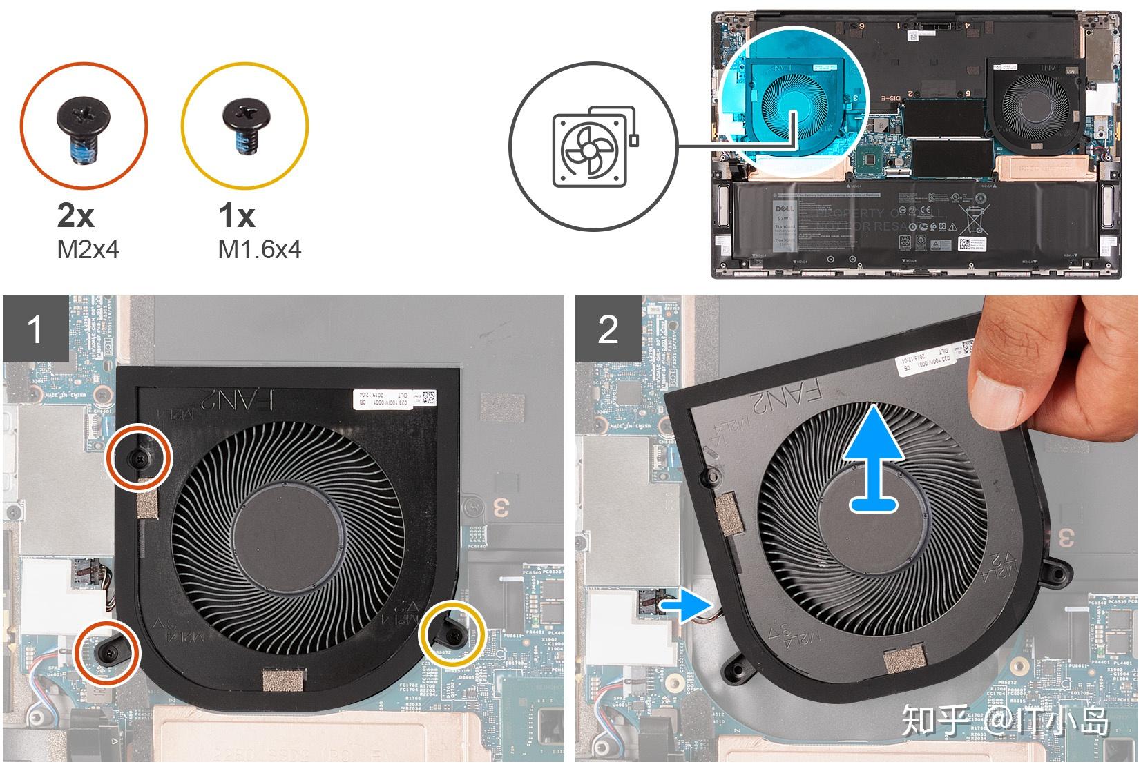 XPS 17 2020 完整拆机图 - 知乎