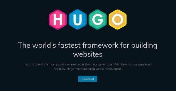 Image 2: hugo - the world's fastest framework for building websites