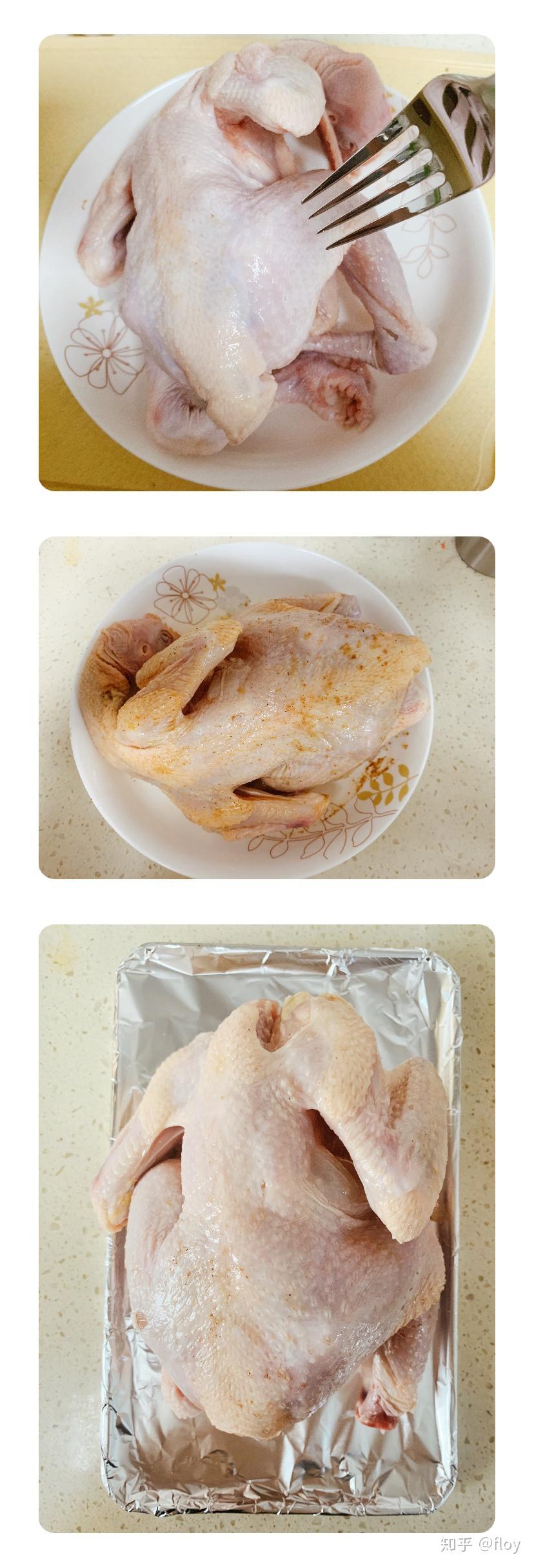烤鸡的腌制方法和配料图片