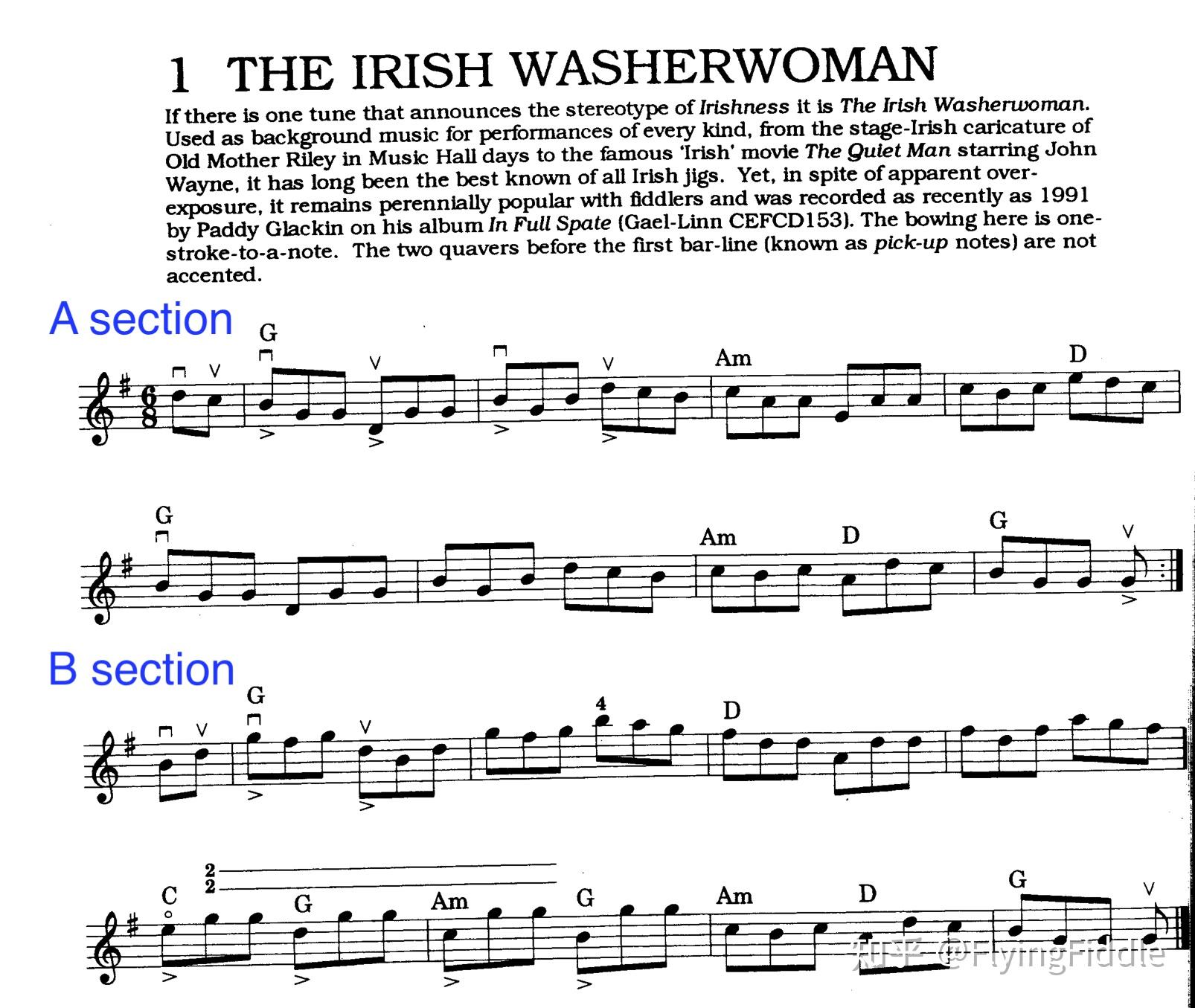 民俗提琴一起练《爱尔兰的洗衣妇》
