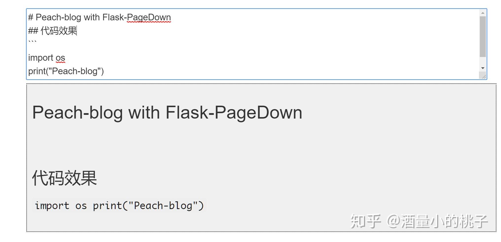 让Flaskadmin支持markdown编辑器 知乎