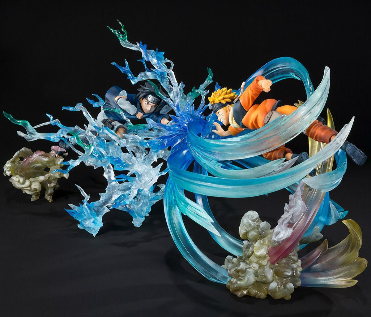 zero系列的旋涡鸣人手办手,故事背景大约是与佐助在终末之谷进行决战.