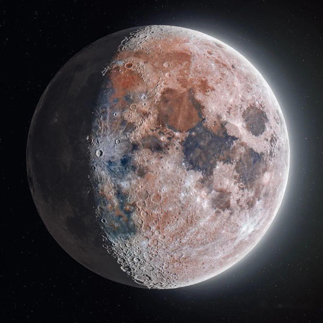 月球的资料真实照片图片
