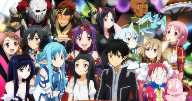 明明和刀剑神域是同一作者人气却相差巨大不是谁都可以开后宫