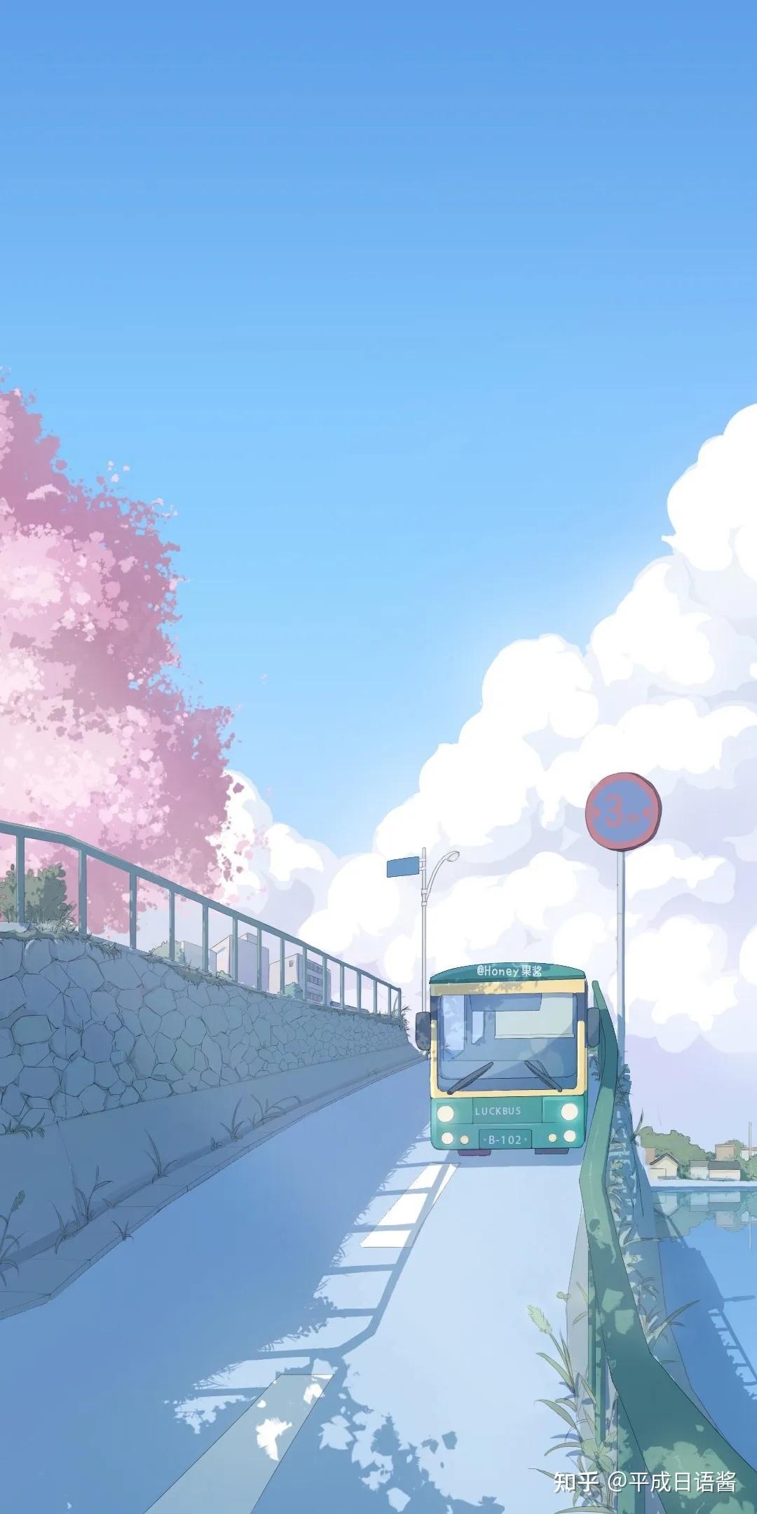 温柔又治愈的日本动画街景,每一张都能做成手机壁纸