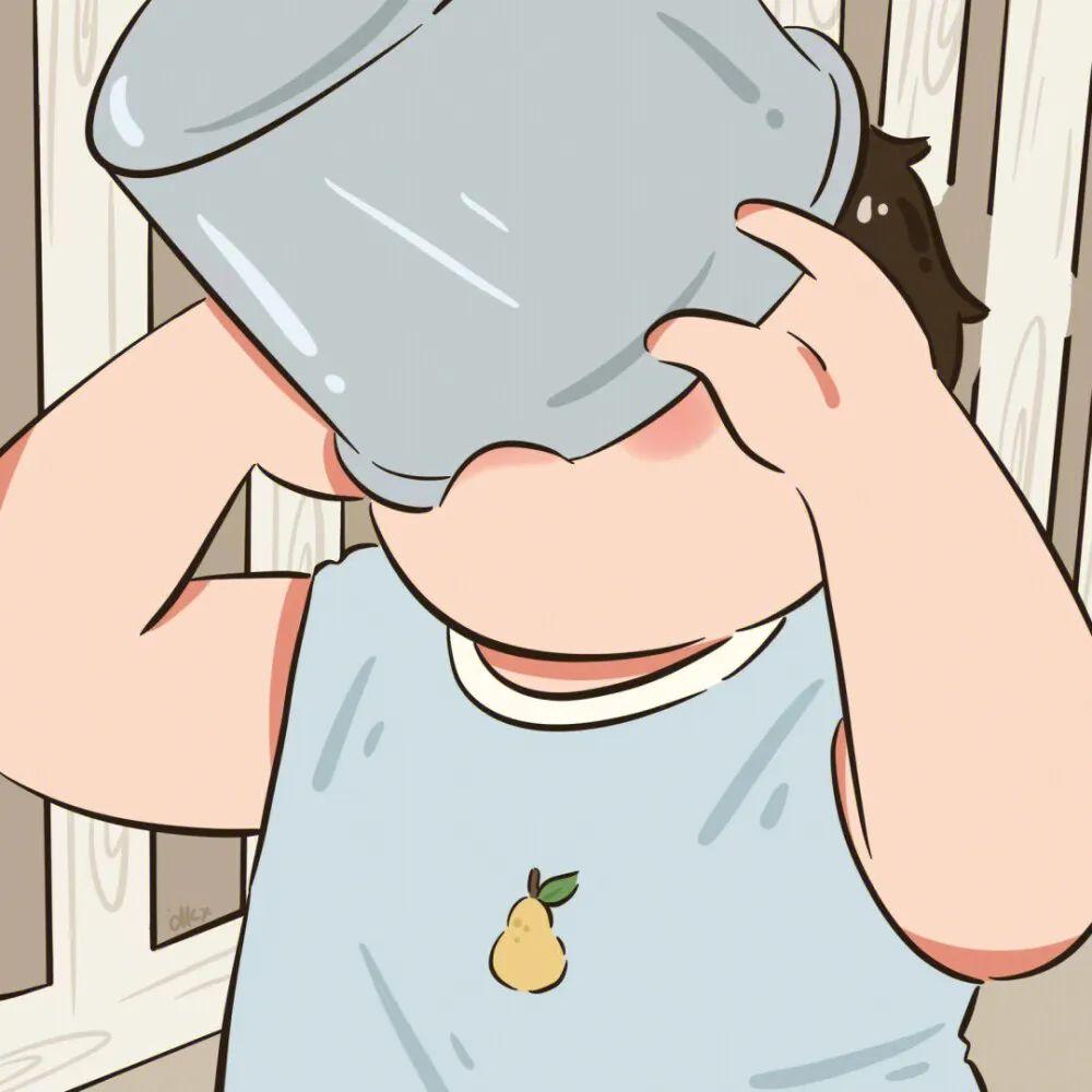 萌娃情头|摆烂划水萌娃情侣头像