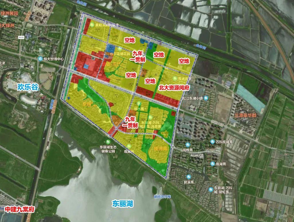 天津东丽湖规划2021图片