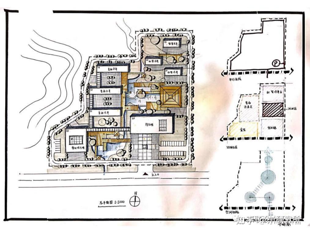 建築講堂02快題解析養老院規劃設計