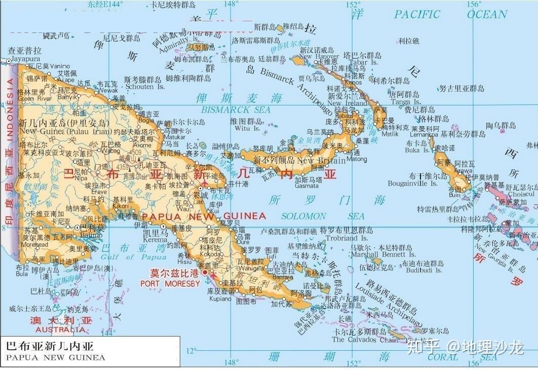 巴布亚新几内亚这个国家在哪里