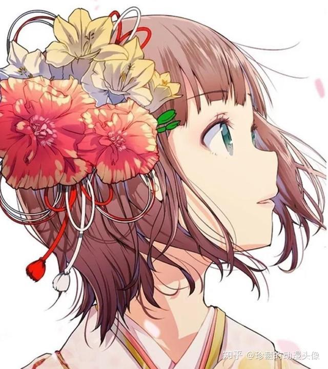 二次元和风美图会打扮的女生这样的女生真的特别特别讨人喜