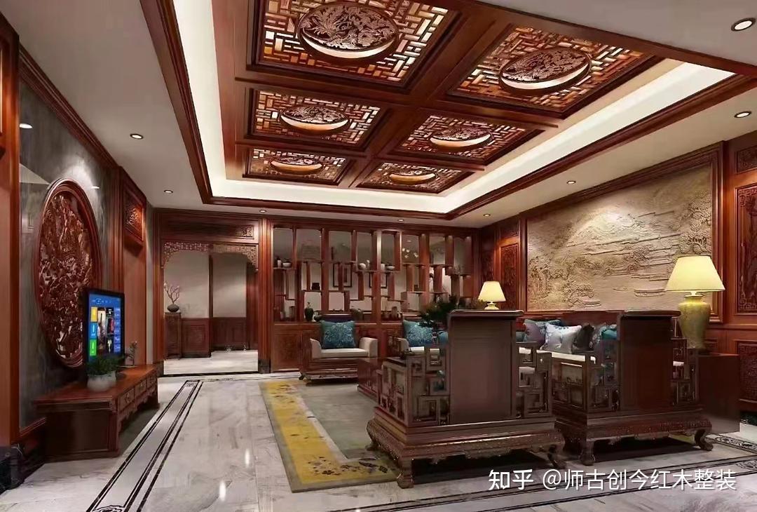 红木整装,大国工匠,无法言喻的中式余韵 - 知乎