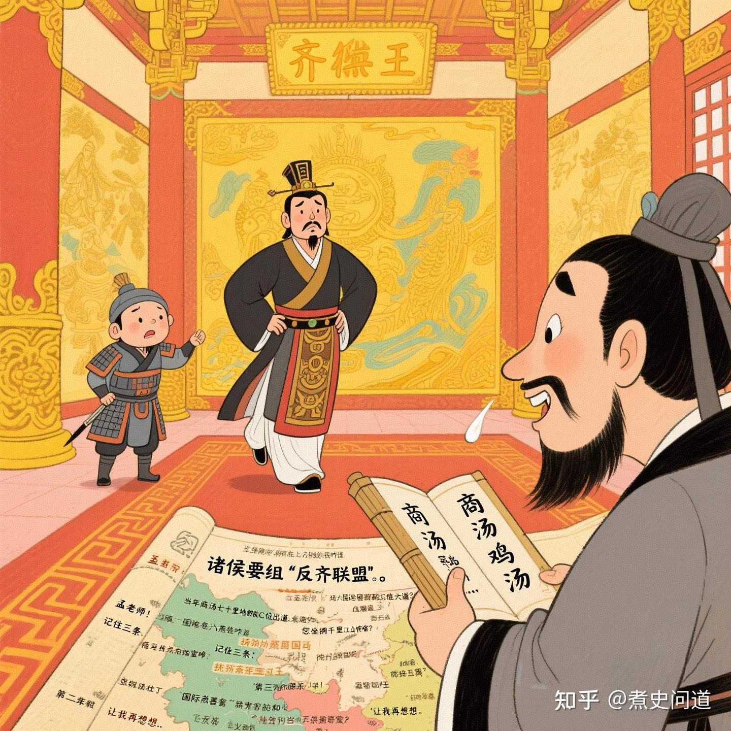《资治通鉴》|张仪用“商於六百里地”为诱饵,重构战国格局 - 知乎