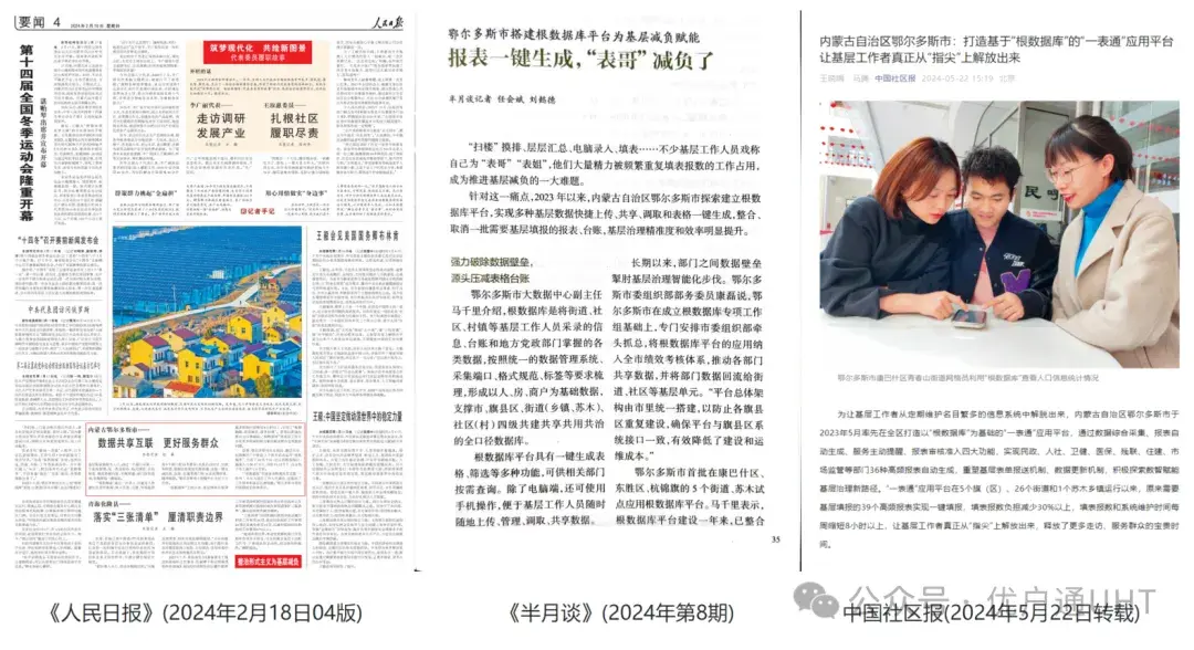 案例分享 | 是什么基层减负神器被《人民日报》、《半月谈》等媒体关注了 - 知乎