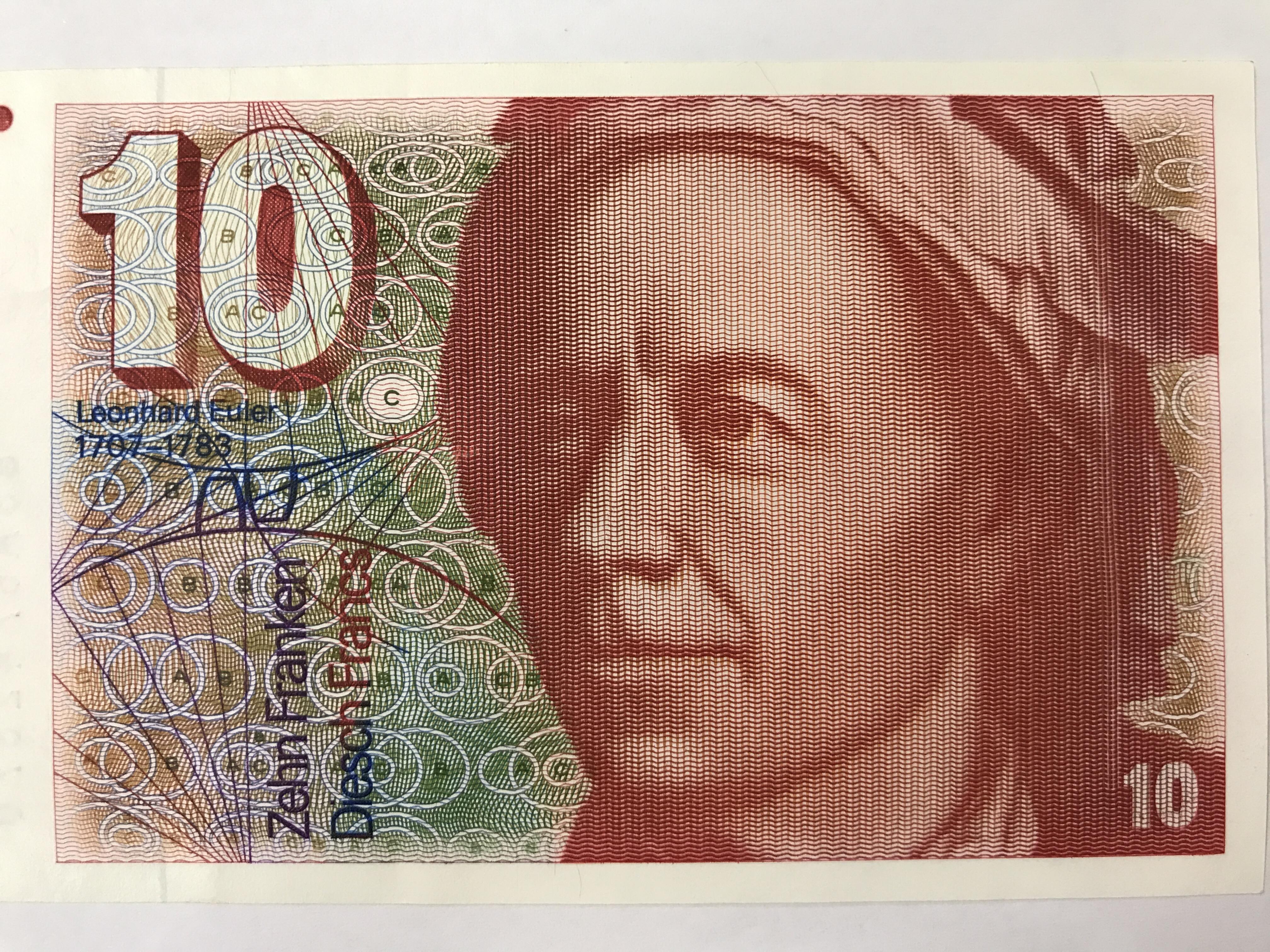 入门外币纸币推荐4传统纸币的顶峰瑞士76版