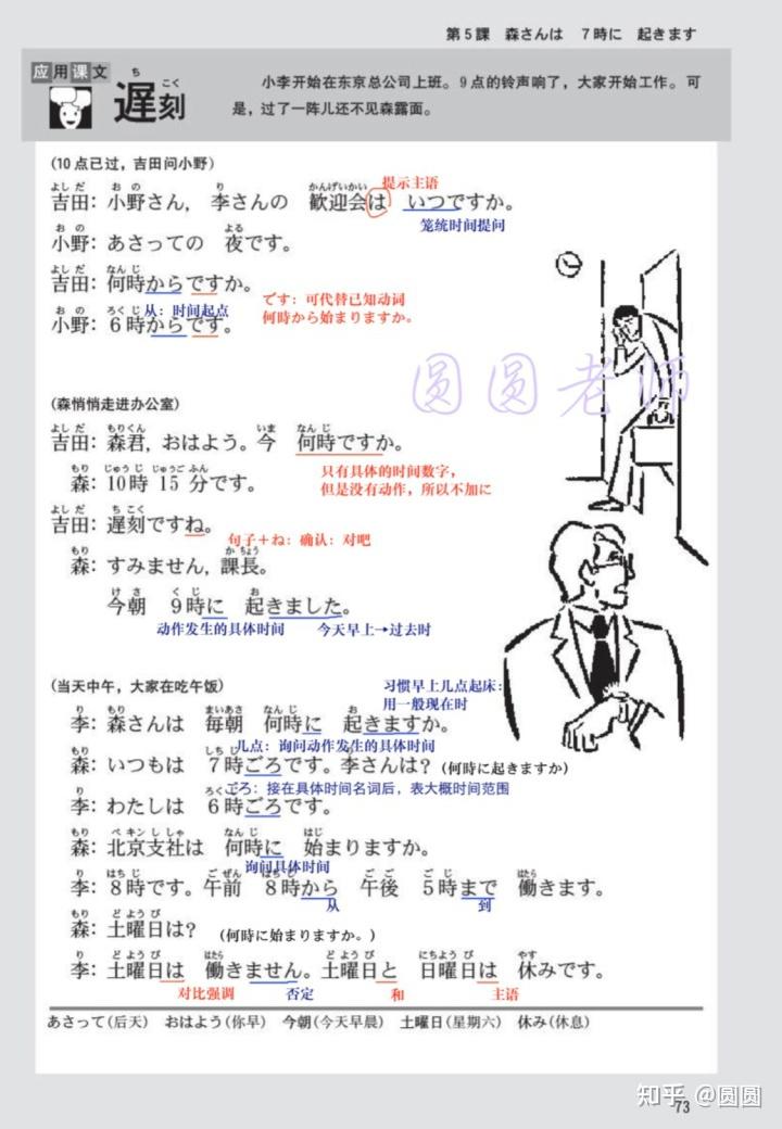 标准日本语第4课笔记