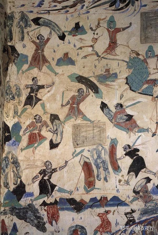 中国古代军队也流行过大盾标枪?魏晋南北朝到唐宋的盾牌鉴赏 - 知乎