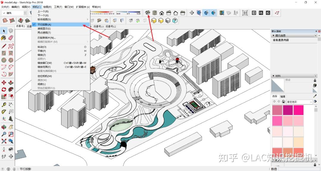 轴测图和鸟瞰图的区别图片