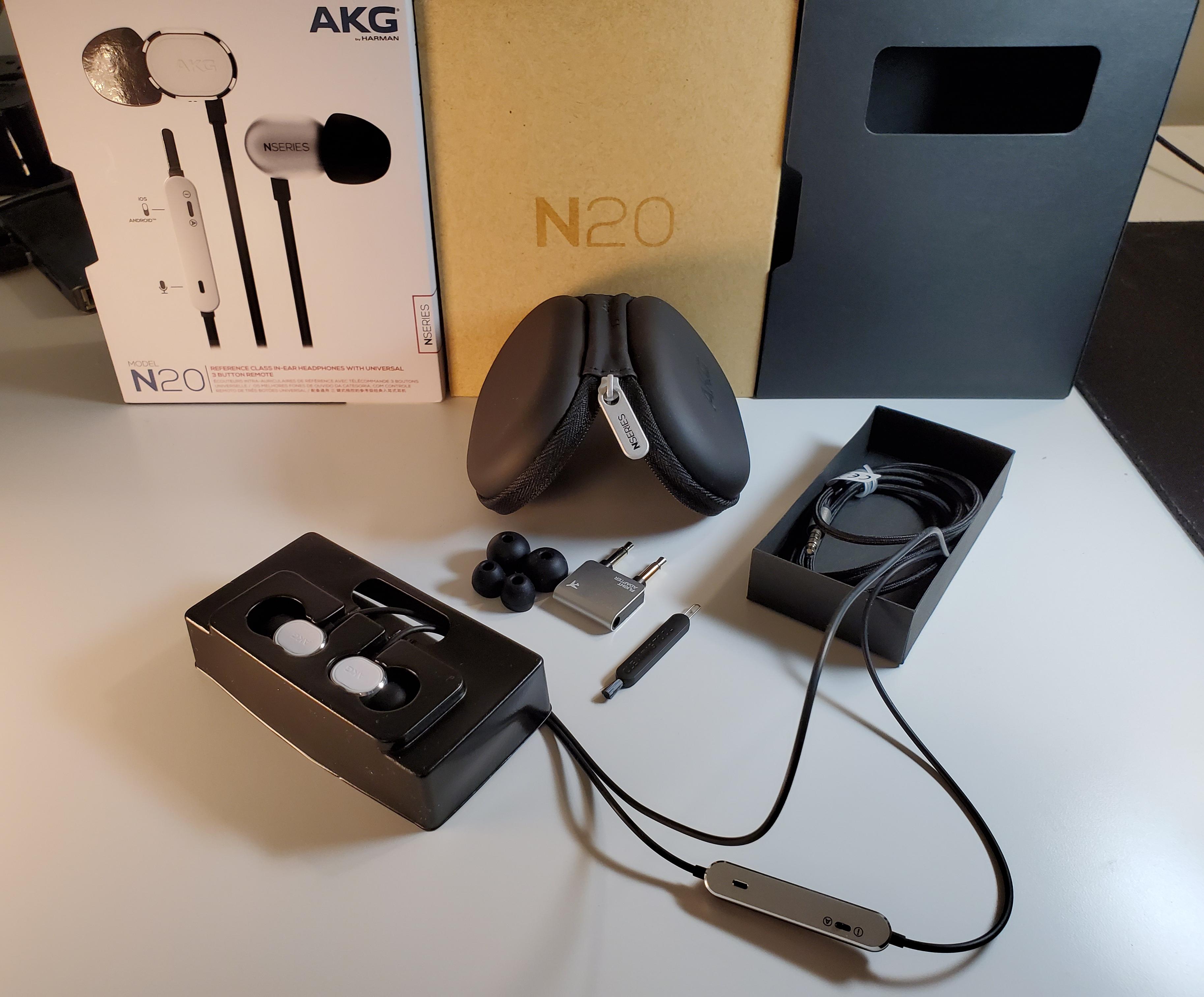 器材小黑豆akg的n20u开箱