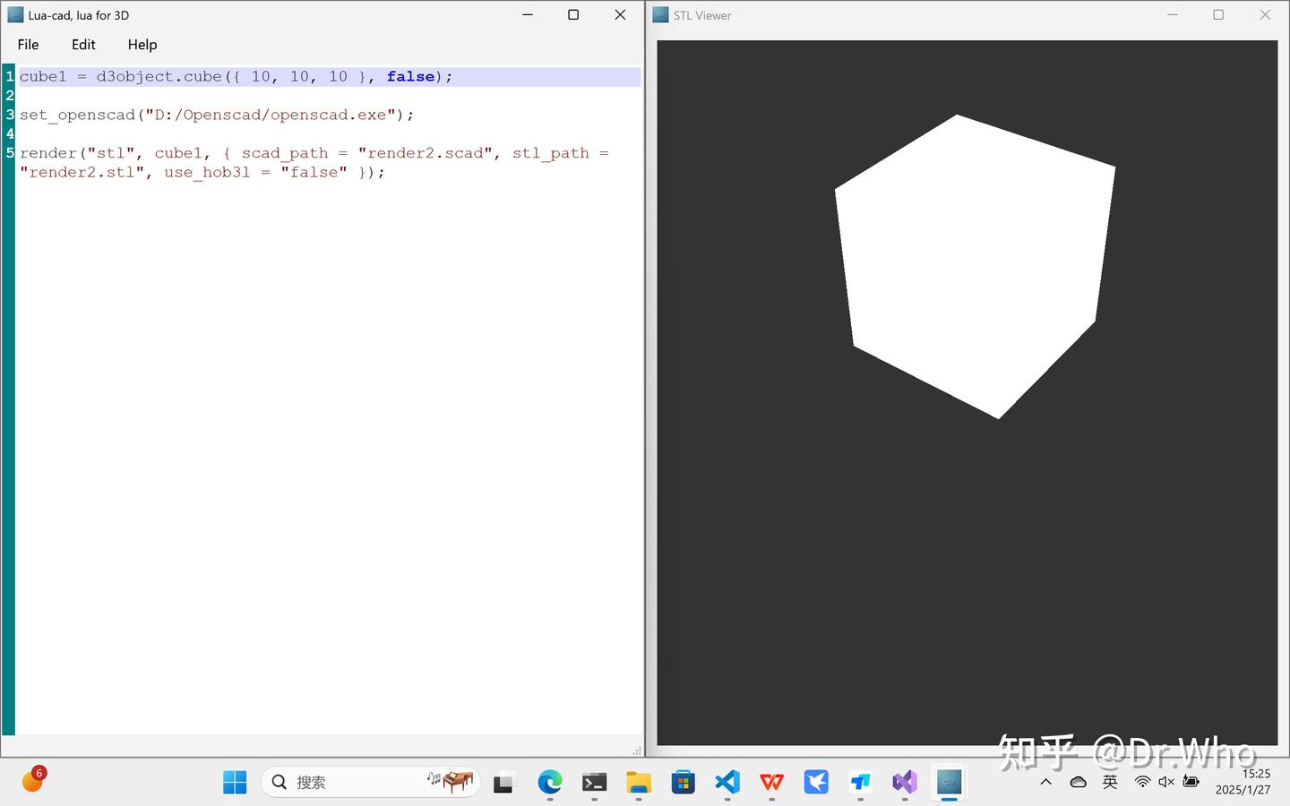 Lua-cad v2.0.0 编辑器与预览器加入 - 知乎