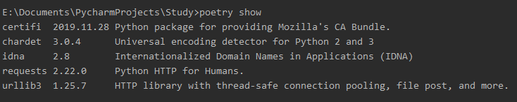 Python包管理之poetry基本使用 - 白与花糖 - 博客园