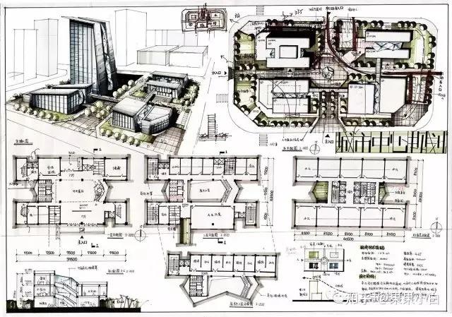 【建筑快题】免费领取500张精品分类建筑快题高清扫描版作品!建筑快题 - 知乎