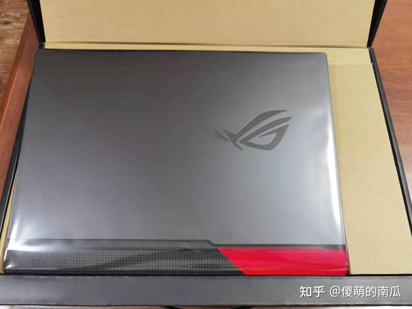 华硕rog魔霸新锐2021开箱自媒体小白购机之心路历程