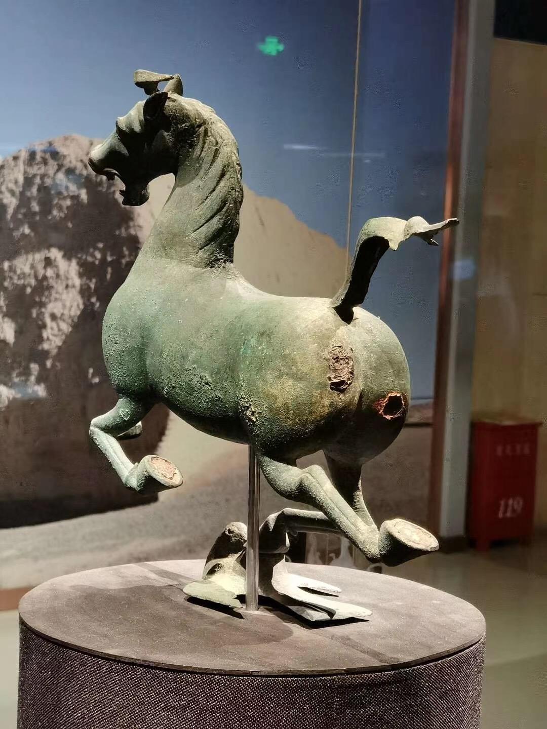 甘肃博物馆：全国人民都认识的马踏飞燕 - 知乎