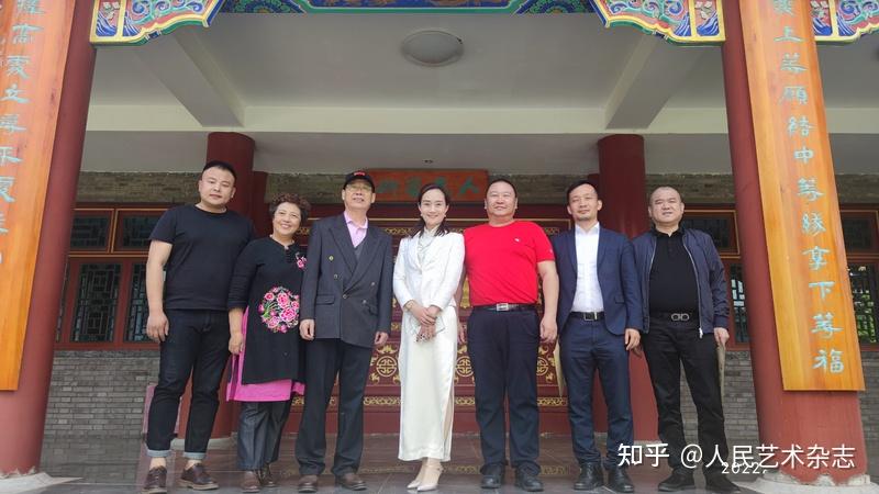 人民艺术网总编陈琼接待前外交大使姜殿昌,当代置业集团副总裁刘杰一行 - 知乎