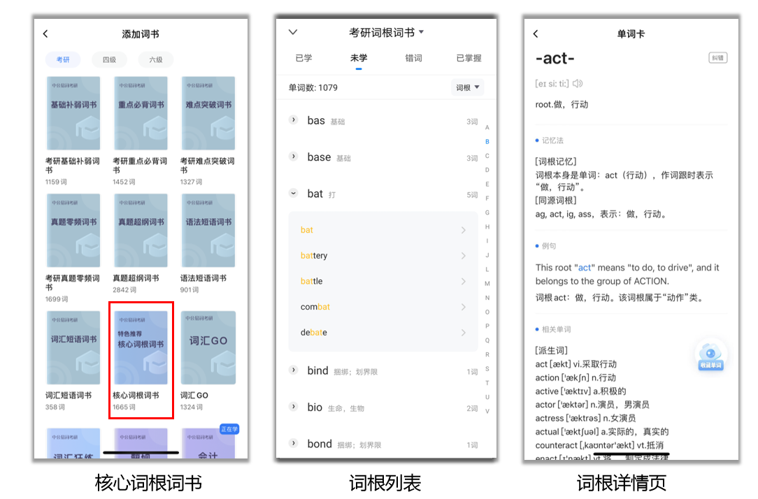 词根词缀记词有用吗?考研常考词根及对应词汇大汇总! - 知乎