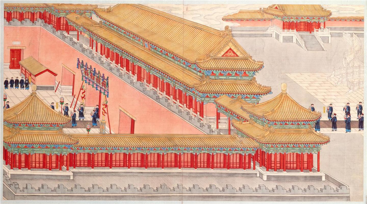光绪帝大婚典礼全图 - 知乎