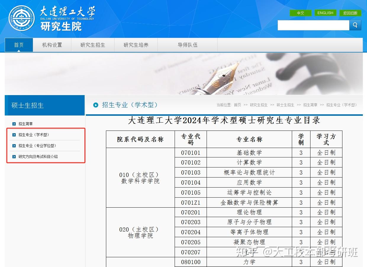 25大連理工大學考研小白入門指導第一篇