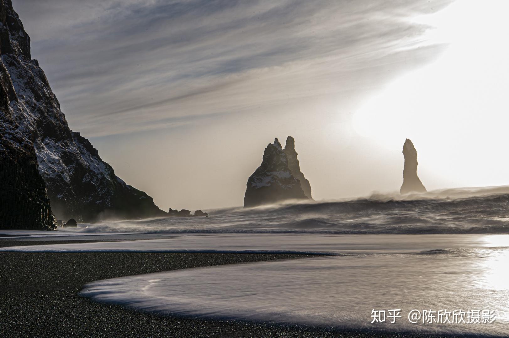 冰島維克黑沙灘