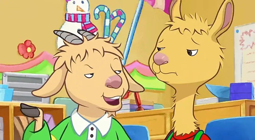 英文原版动画羊驼拉玛llamallama