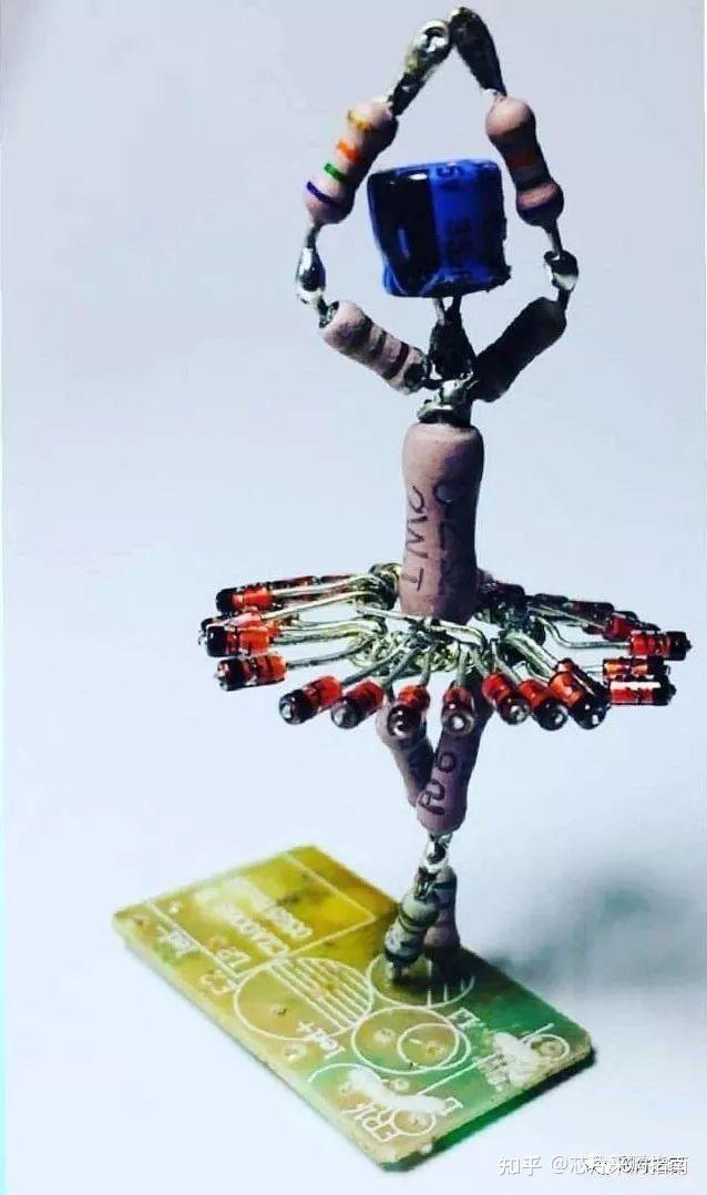 一大波电子元器件艺术品分享给大家