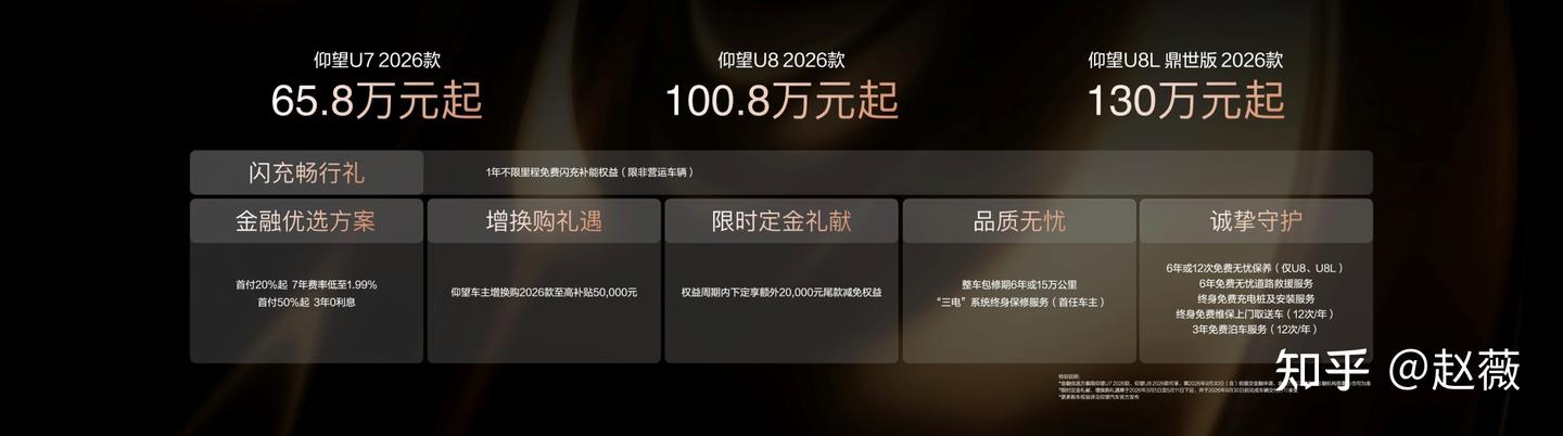仰望2026款旗舰矩阵联袂上市 重塑高端出行体验