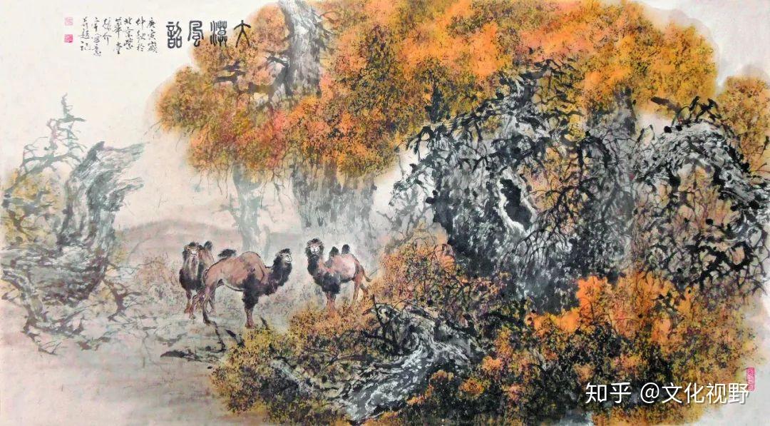 胡杨情缘 生命赞歌——张介宇用画笔讴歌胡杨精神 - 知乎
