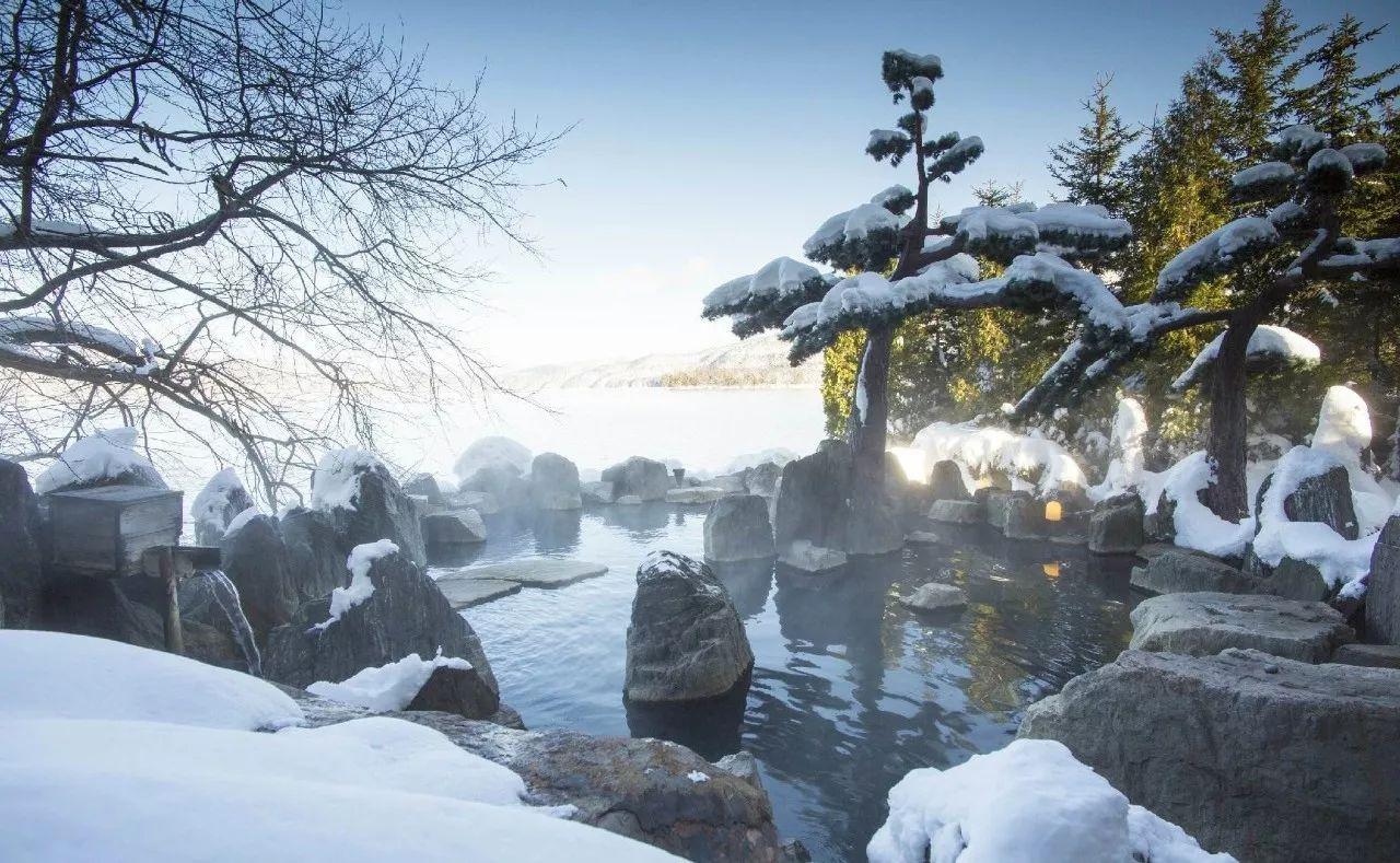 北海道温泉乡盘点在雪花的包围中泡温泉可能是世界上最惬意的事