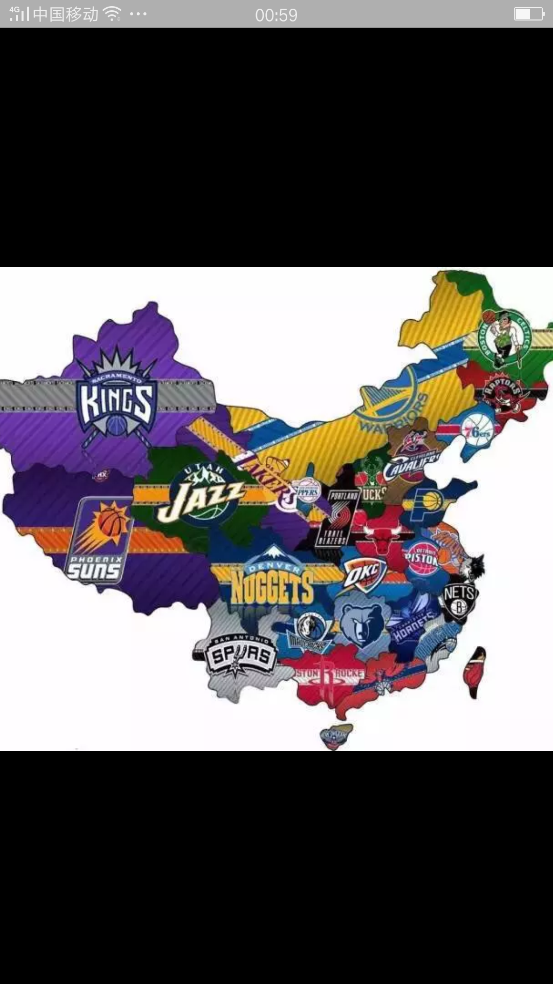 NBA 各支球队所在地,相当于国内哪个城市?