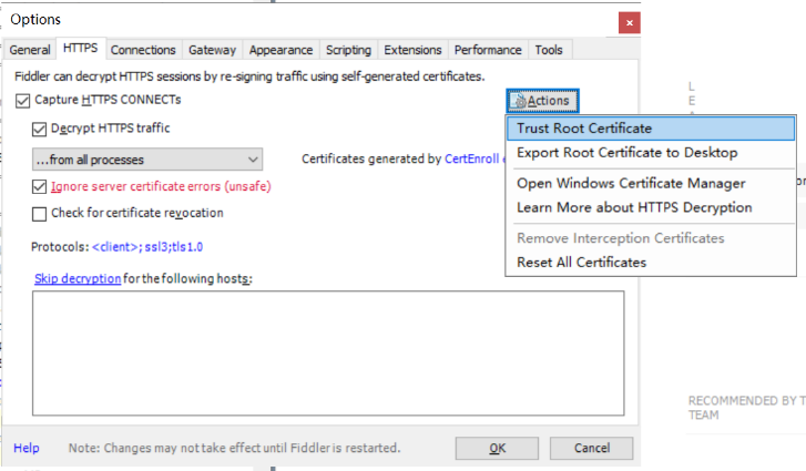 Fiddler入门:下载、安装、配置、抓包、customize rules - 知乎
