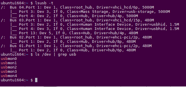 kernel.org/doc/html/latest/usb/usbmon.html掛載debugfs文件系統su