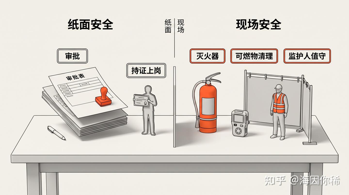 动火作业最被高估的两个字,审批 - 知乎