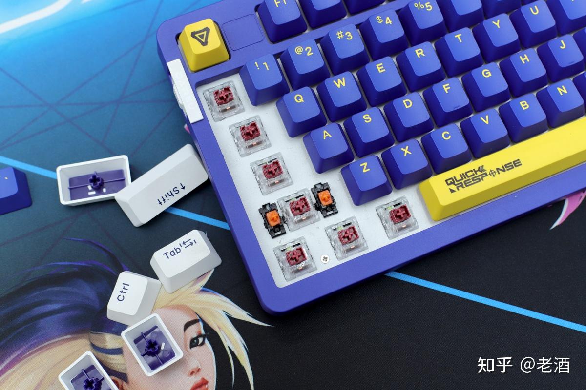 它成功融合了机械和静电容，达尔优A98静电容轴解析- 知乎