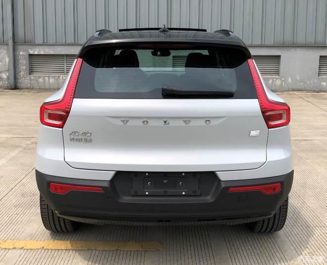 沃尔沃xc40recharge国产申报图颜值依旧在线配法雷奥电机