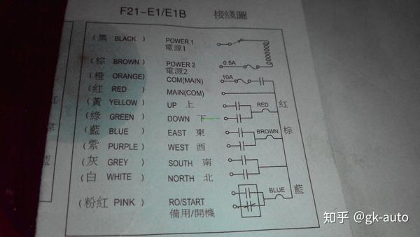 龙门吊控制开关接线图图片