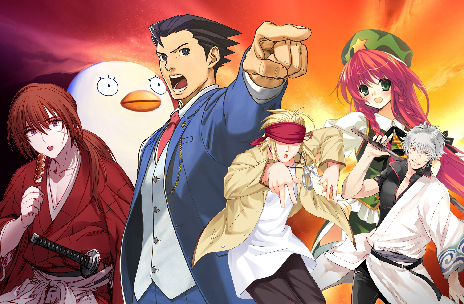 【银魂丨坂田银时】精选电脑壁纸丨高清壁纸丨超清壁纸丨手机动漫壁纸