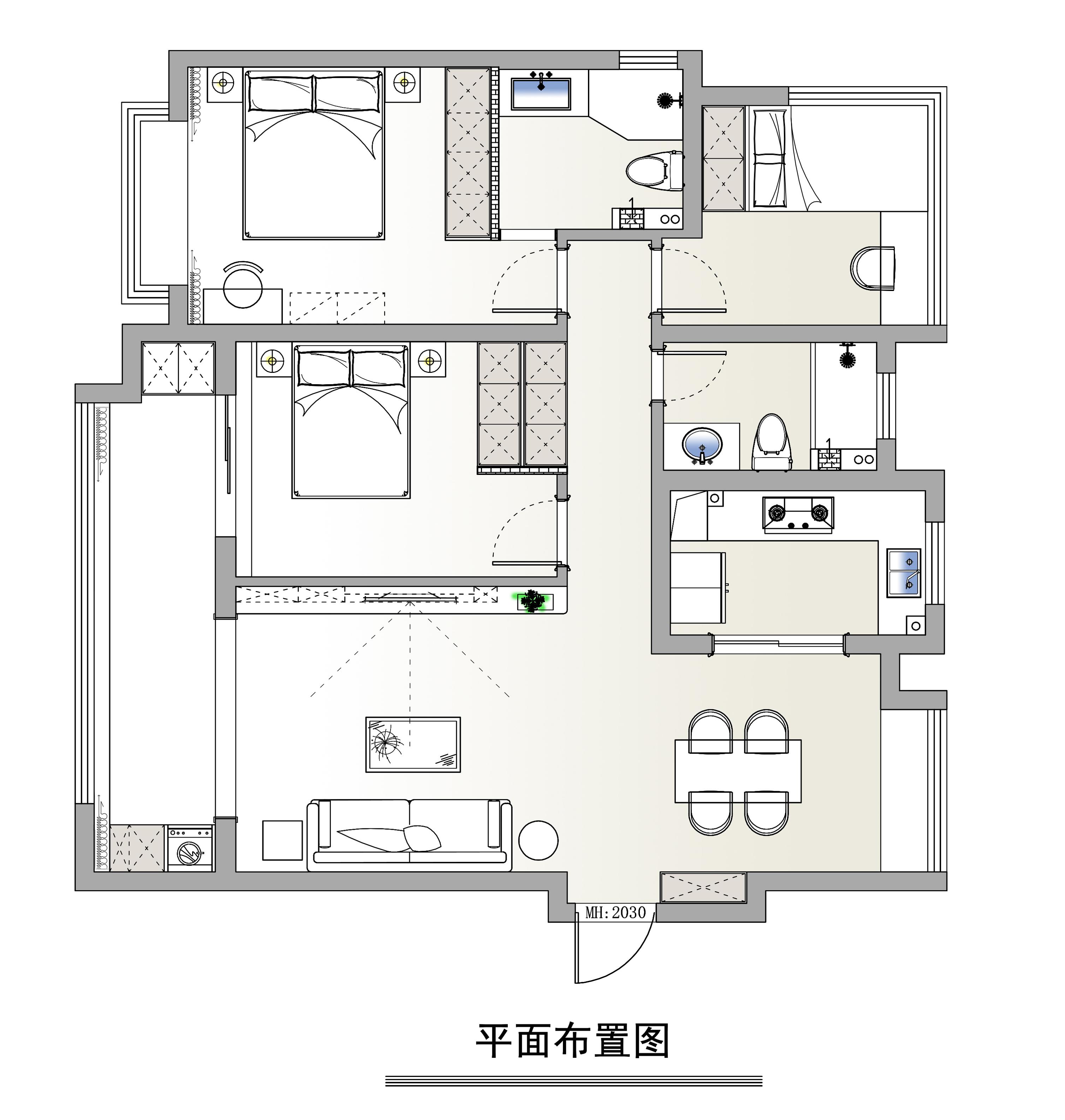 翡翠天际户型图图片