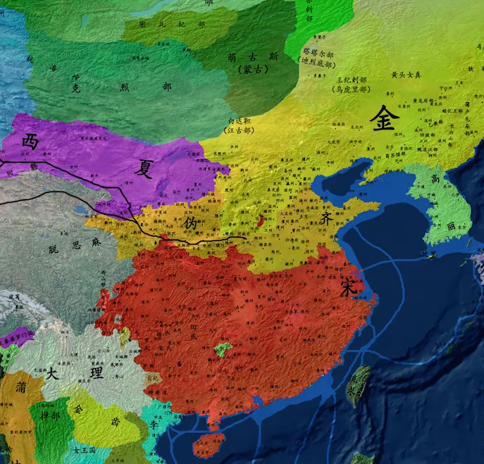 抗金名将,一跪千年