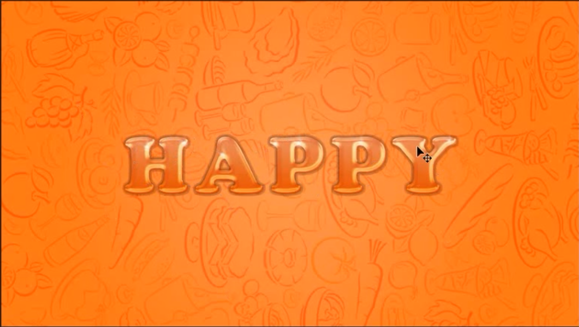 ps果冻字体设计制作02