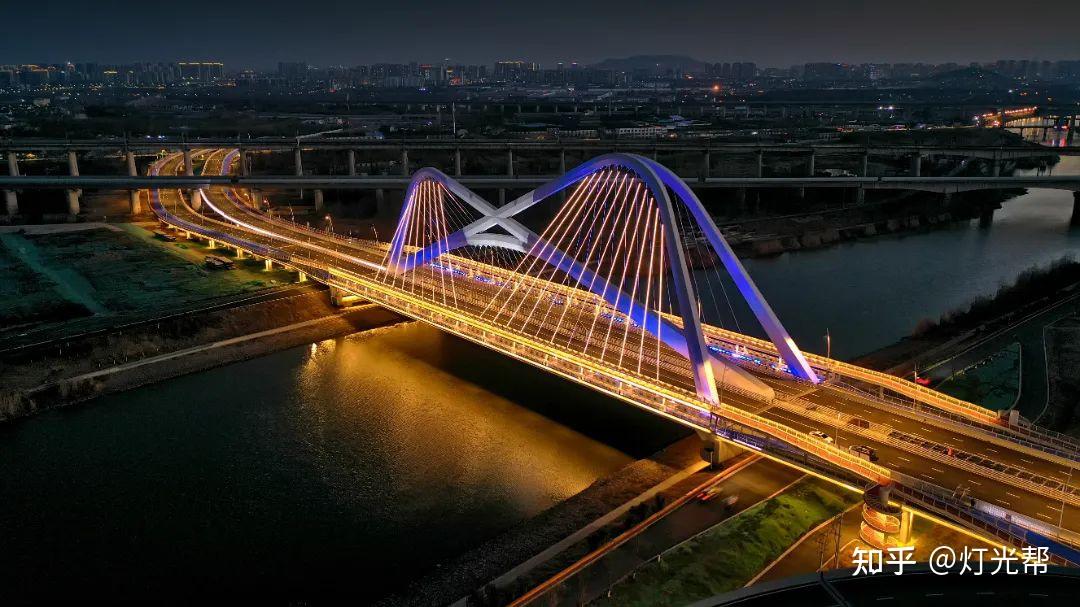 南京秦淮湾大桥夜景照明设计案例赏析 - 知乎